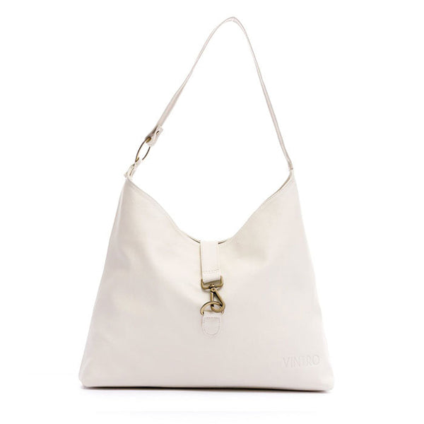CARTERA PARA MUJER BADMINGTON BEIGE EN CUERO VEGANO
