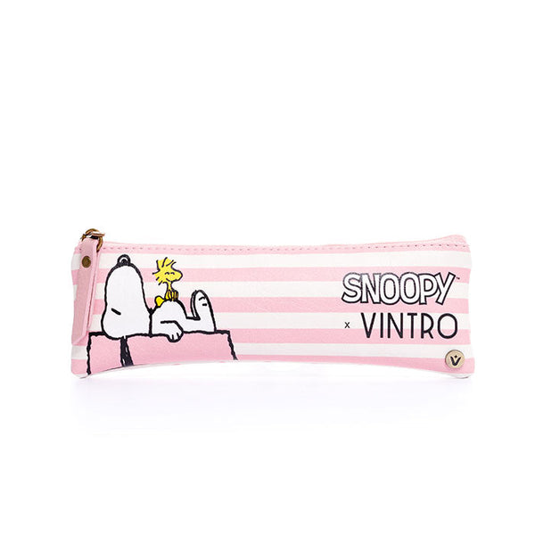 PORTALAPICERO PARA MUJER ROSADO SNOOPY EN CUERO VEGANO