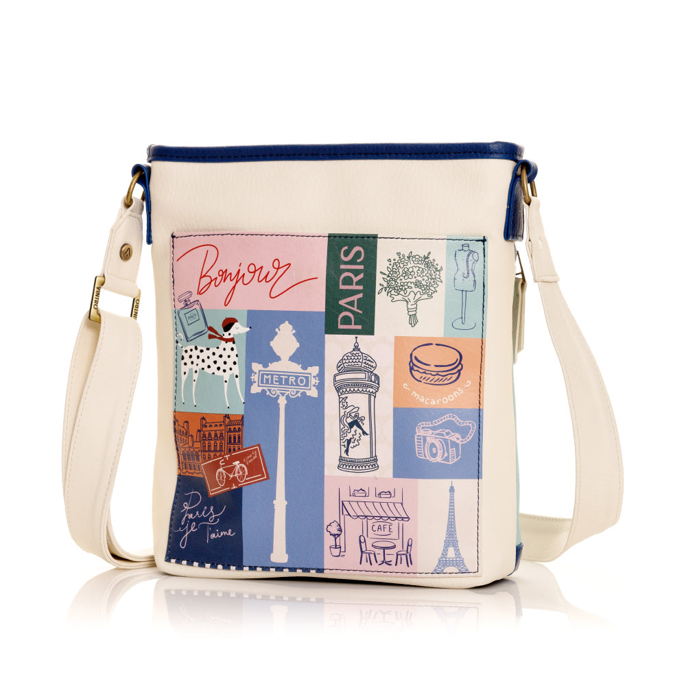 CROSSBODY CHIPRE ESTAMPADO PARIS