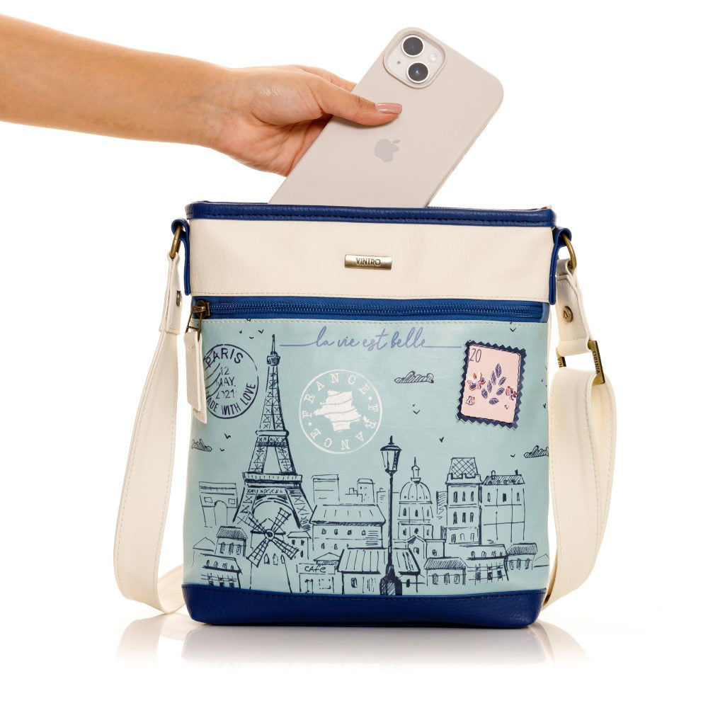 CROSSBODY CHIPRE ESTAMPADO PARIS