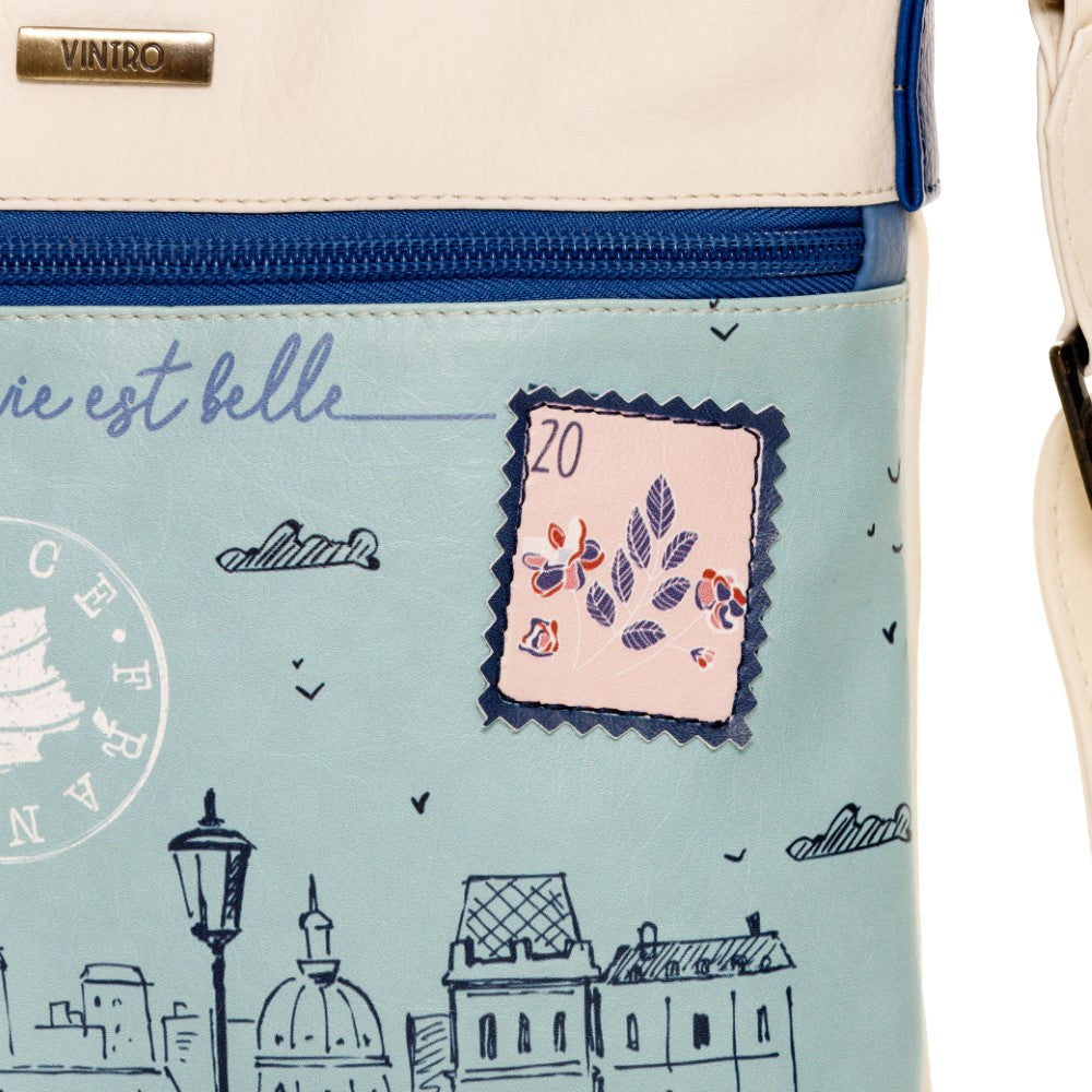 CROSSBODY CHIPRE ESTAMPADO PARIS