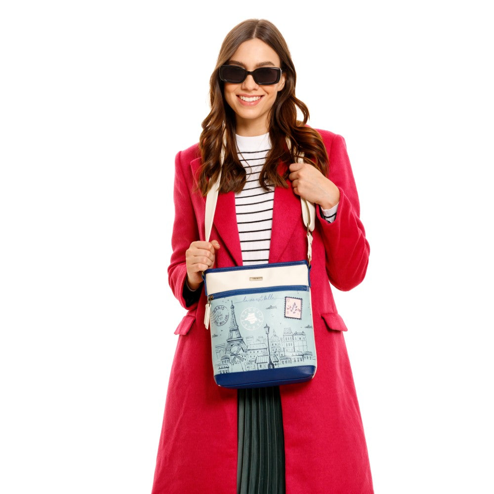 CROSSBODY CHIPRE ESTAMPADO PARIS