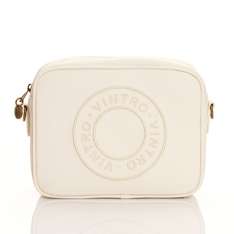 CROSSBODY ROMA BEIGE BORDADO YO TE CIELO